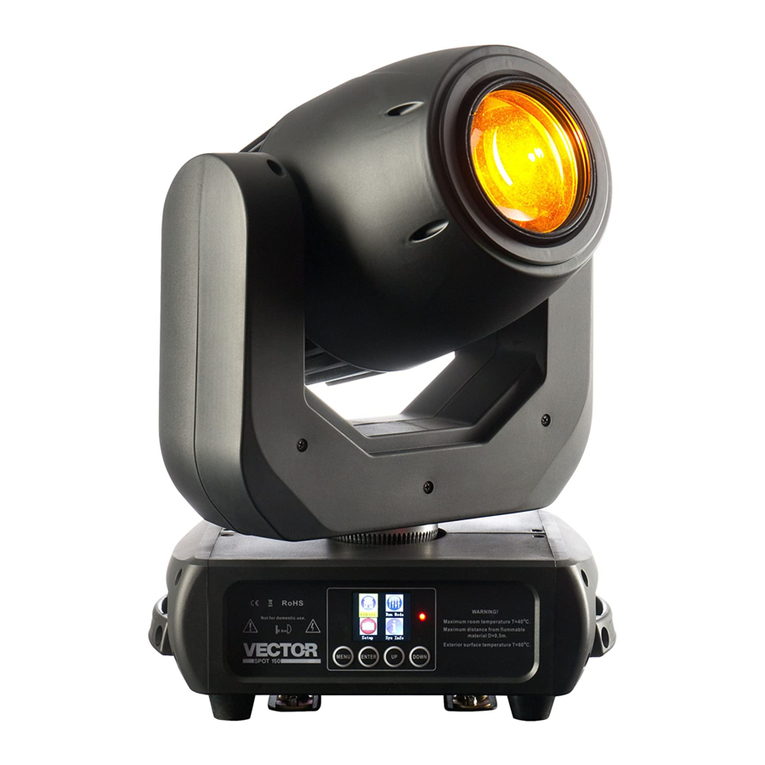 Lightmaxx Vector Spot 150 User manual Lightmaxx Vector Spot 150 User manual
