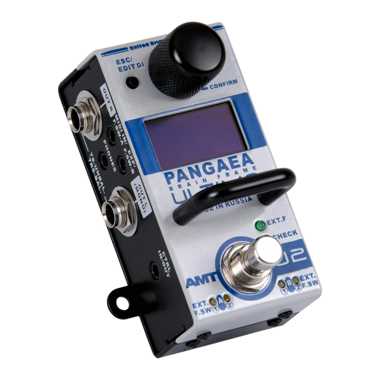 AMT Pangaea Ultima U-2 owner's manual