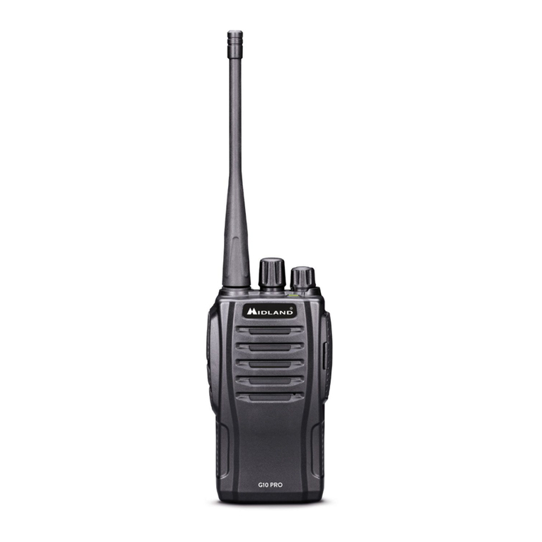 Midland G10 PRO Instruction guide