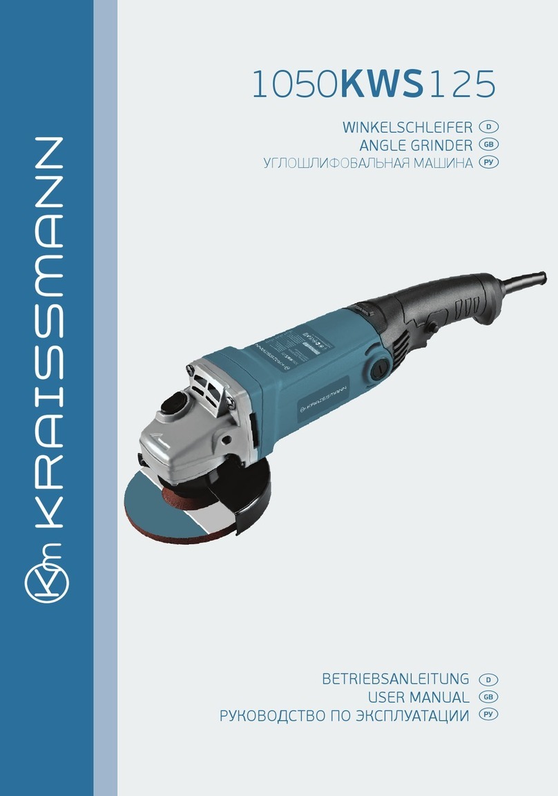 Kraissmann 1050 KWS 125 user manual