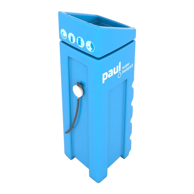 WaterBackpack PAUL manual WaterBackpack PAUL manual
