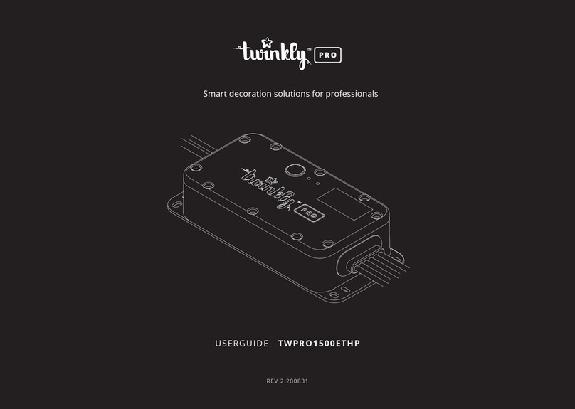 Twinkly Pro TWPRO1500ETHP user guide