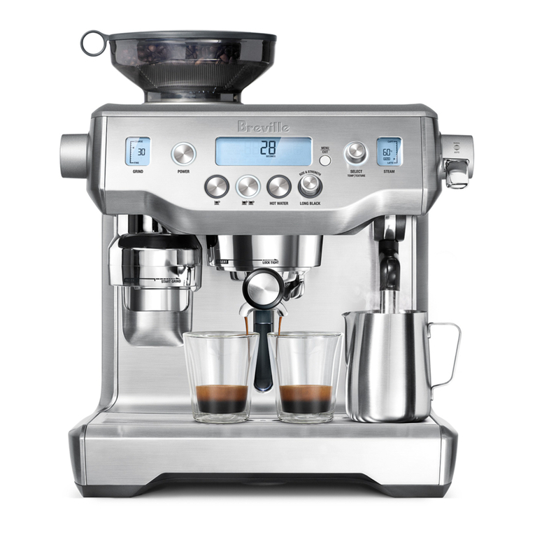 Breville Oracle Adjusting instructions