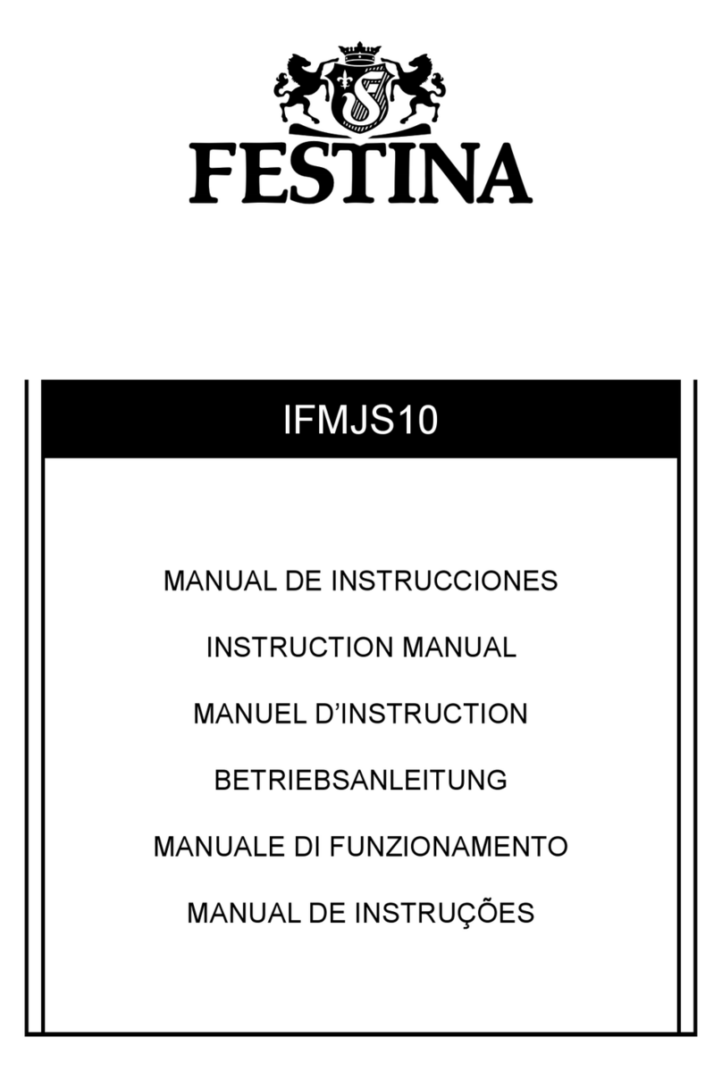 Festina IFMJS10 instruction manual