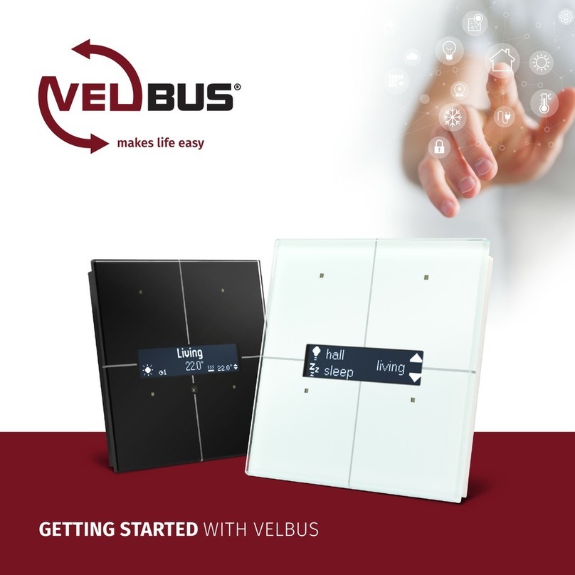 Velbus VMBSTART1W Getting started