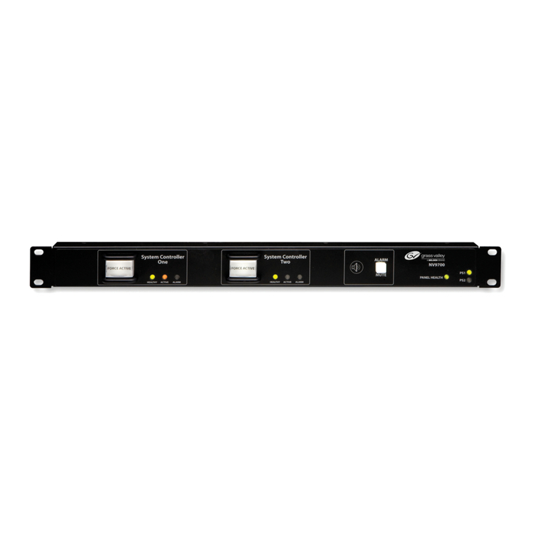 Belden Grass Valley NV9000 User manual