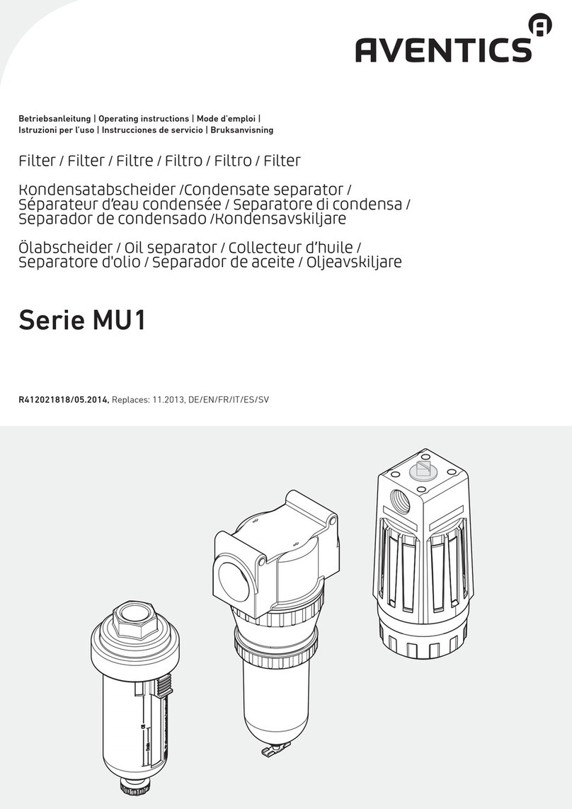 Aventics MU1 Series operating instructions