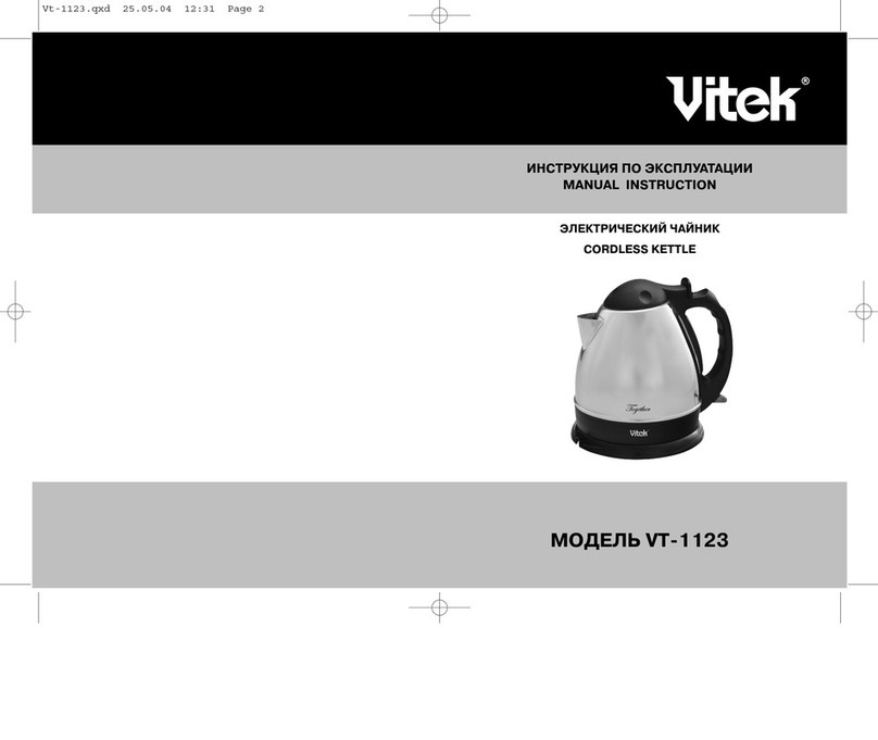 Vitek VT-1123 User manual Vitek VT-1123 User manual