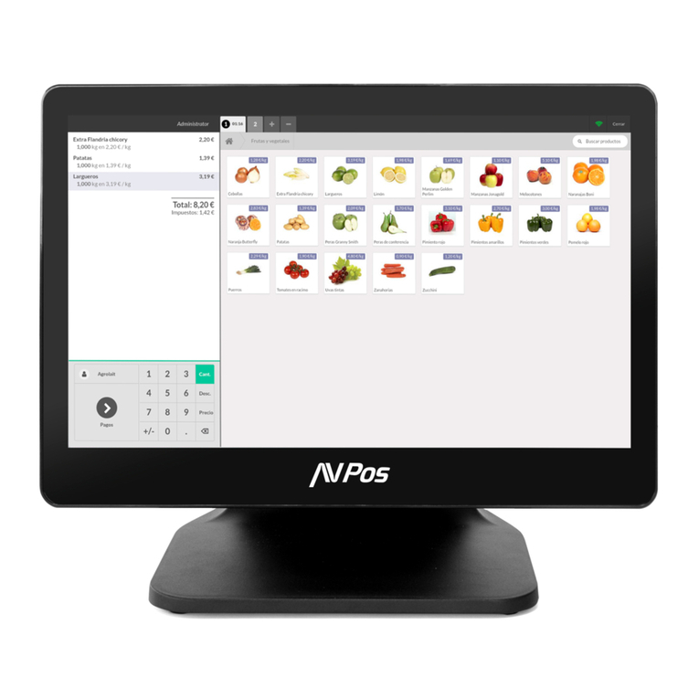 AVPos K1000P user manual
