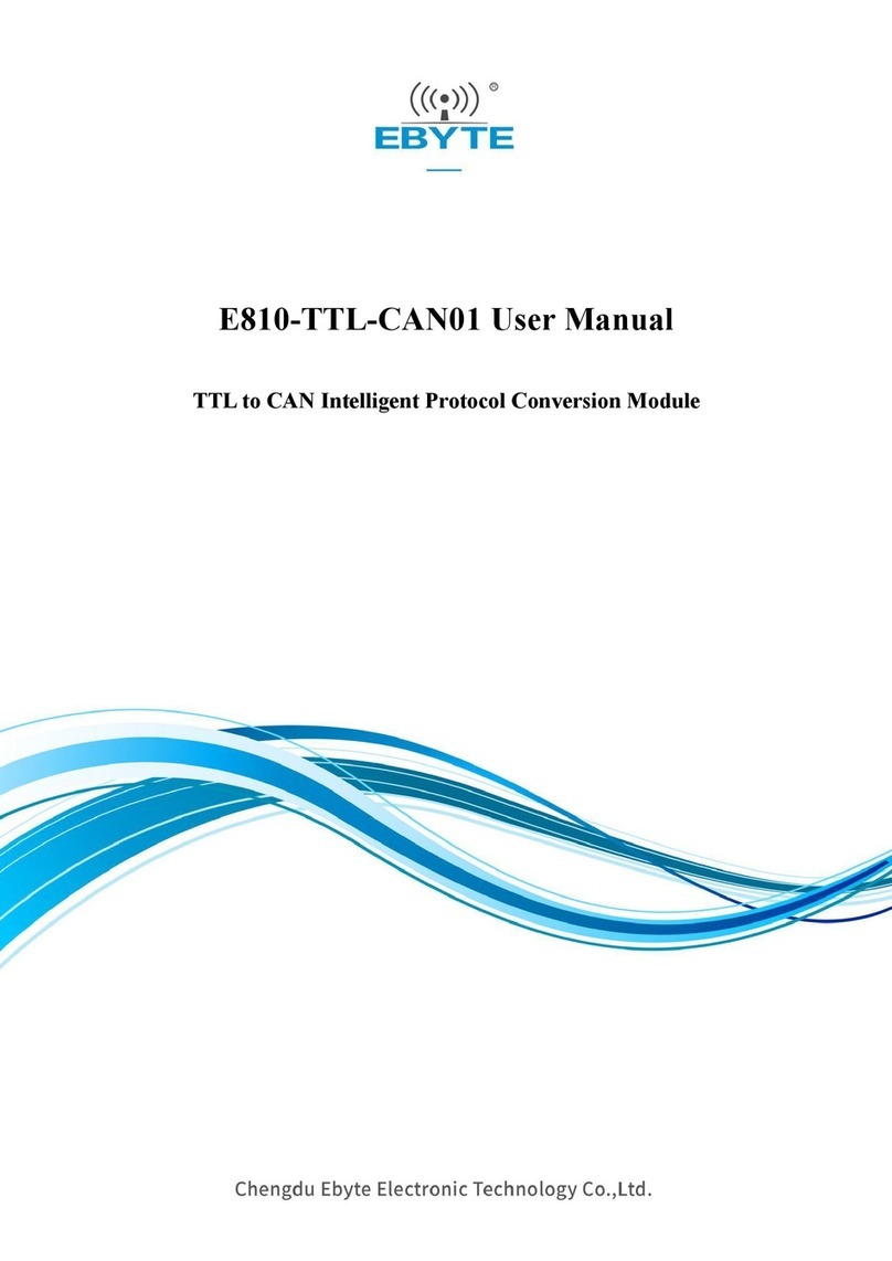 Ebyte E810-TTL-CAN01 user manual