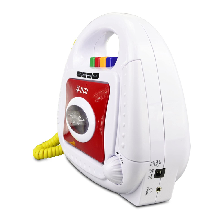 X4-TECH Bobby Joey MP3 User manual