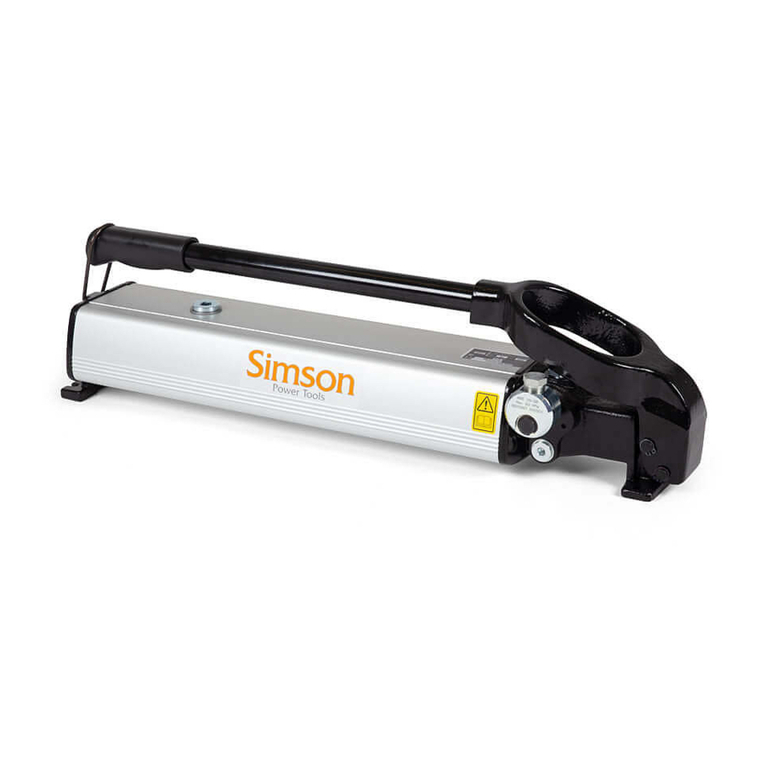Simson SHP2 Series operating instructions