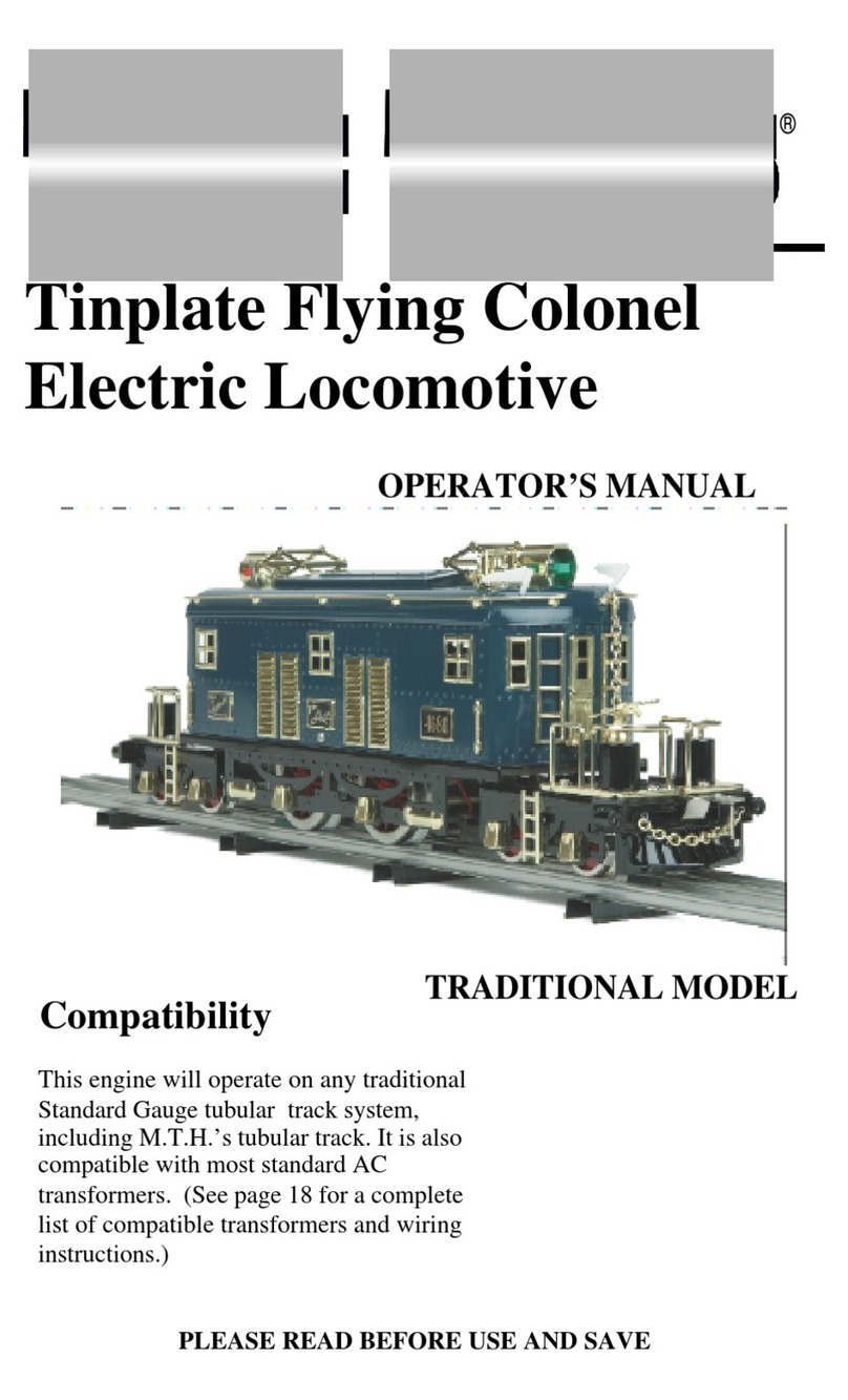 Tinplate Flying Colonel Operator's manual Tinplate Flying Colonel Operator's manual