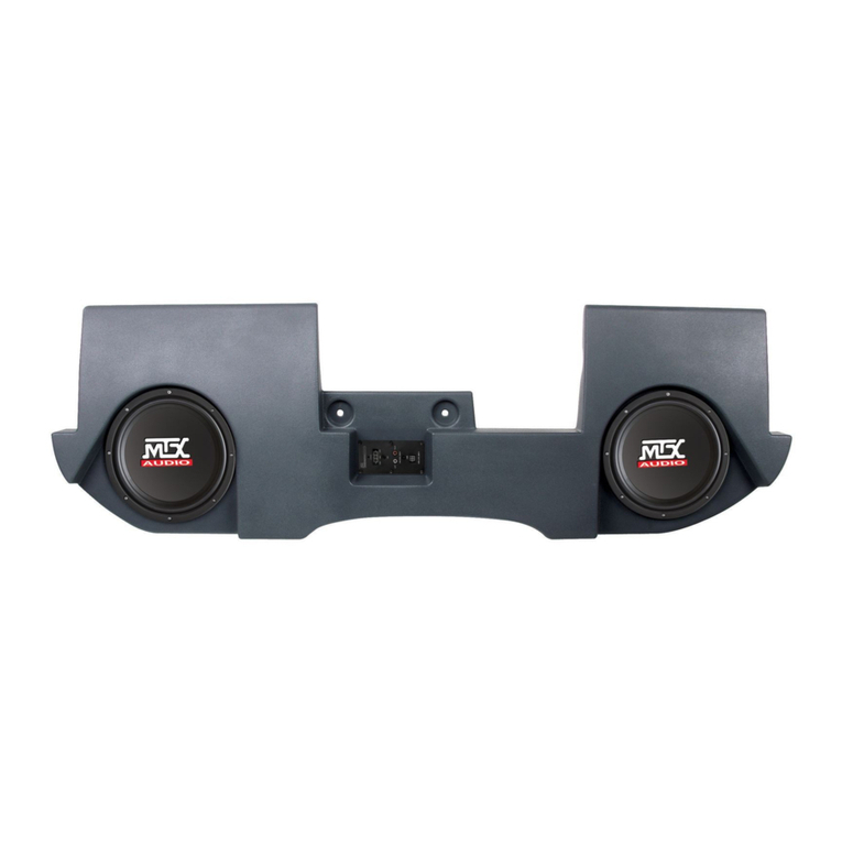 MTX THUNDER FORM DRQC20AC-TN owner's manual