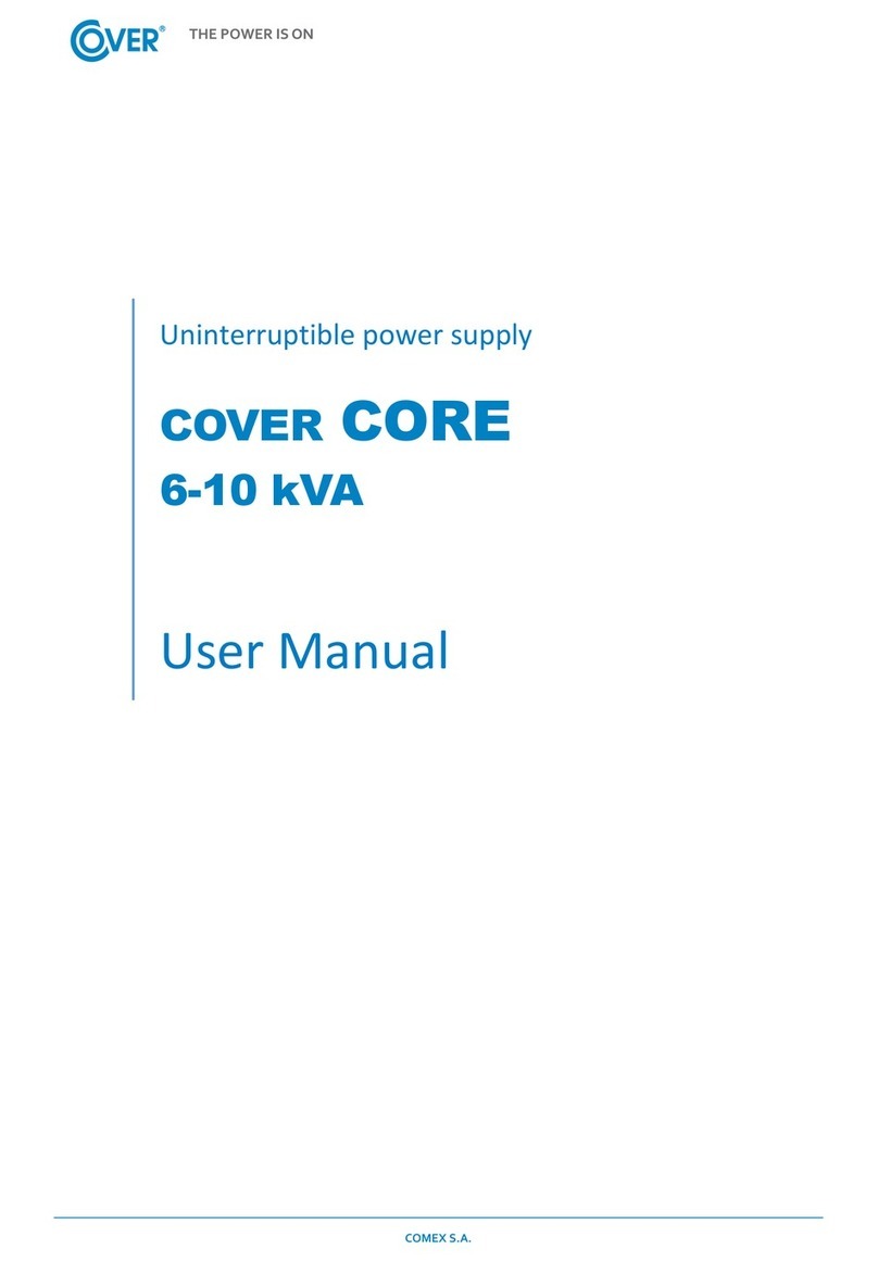 OVER COVER CORE 6-10 kVA User manual