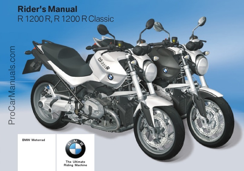 BMW Motorrad R 1200 R 2012 Installation and maintenance manual BMW Motorrad R 1200 R 2012 Installation and maintenance manual