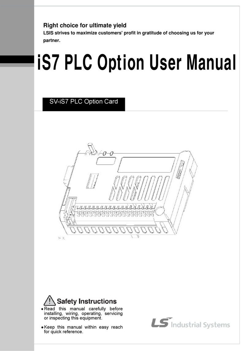 LS Industrial Systems SV-iS7 PLC user manual LS Industrial Systems SV-iS7 PLC user manual