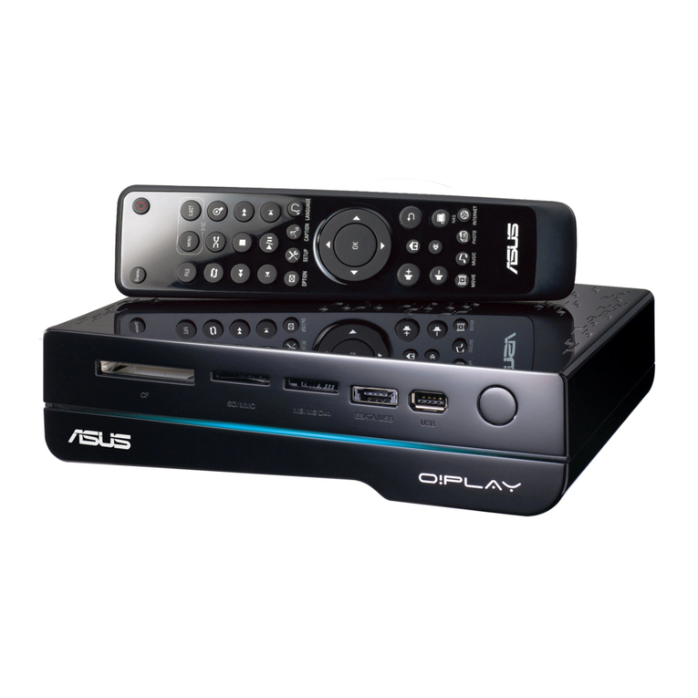 Asus OPLAY HD2 User manual Asus OPLAY HD2 User manual