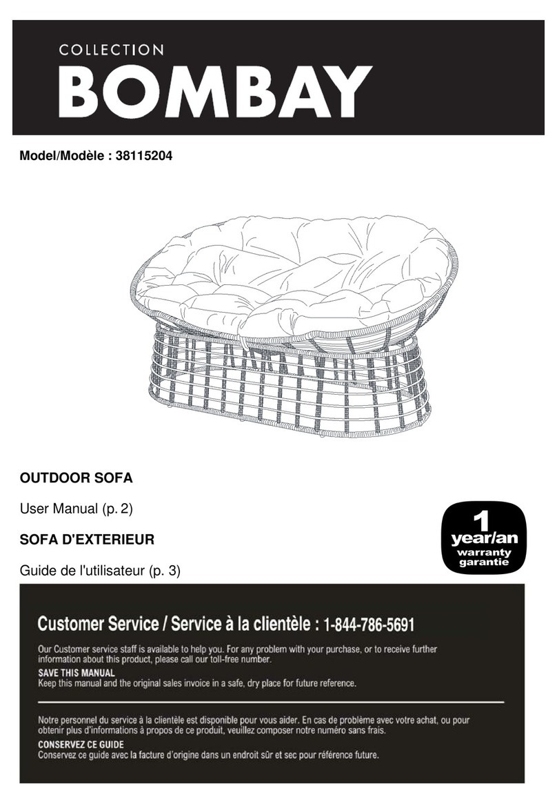 BOMBAY 38115204 User manual BOMBAY 38115204 User manual