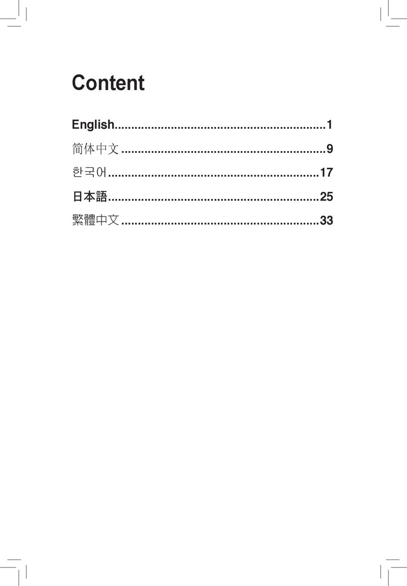 Asus GigaX1105N User manual Asus GigaX1105N User manual