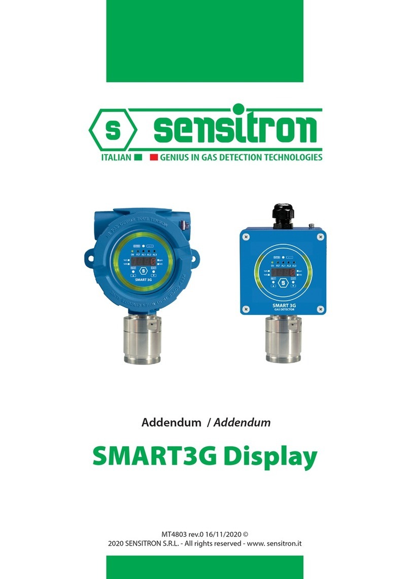 Sensitron SMART3G Installation and operating instructions