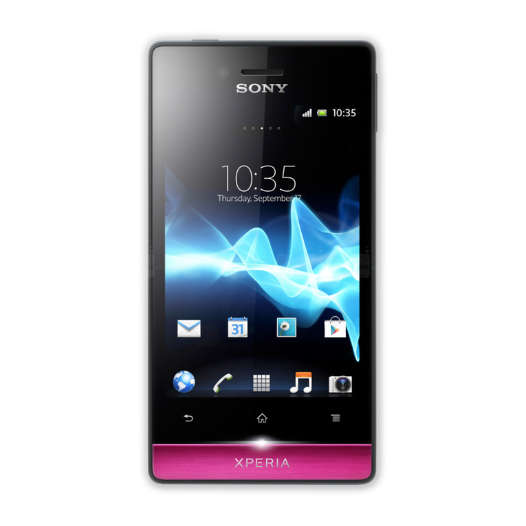 Sony Xperia miro User manual