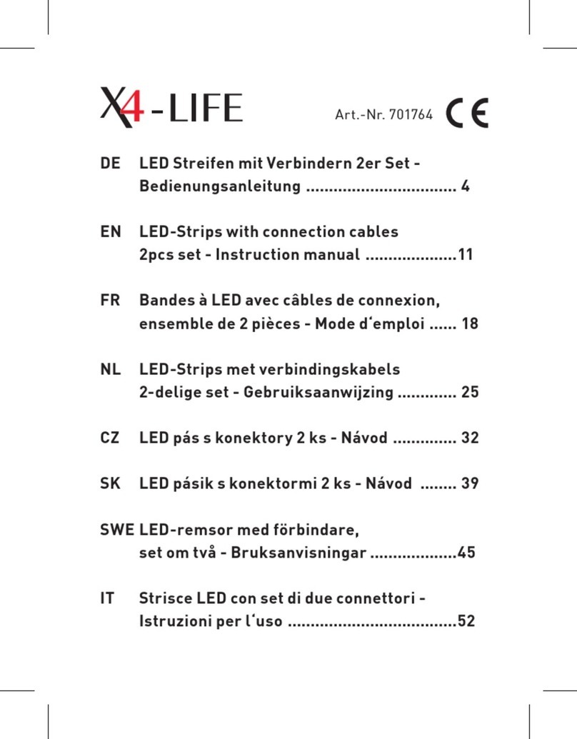 X4-Life 701764 instruction manual