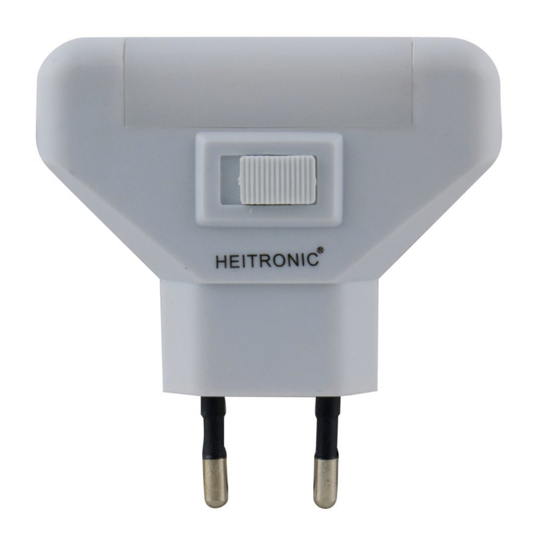 Heitronic 47168 User manual