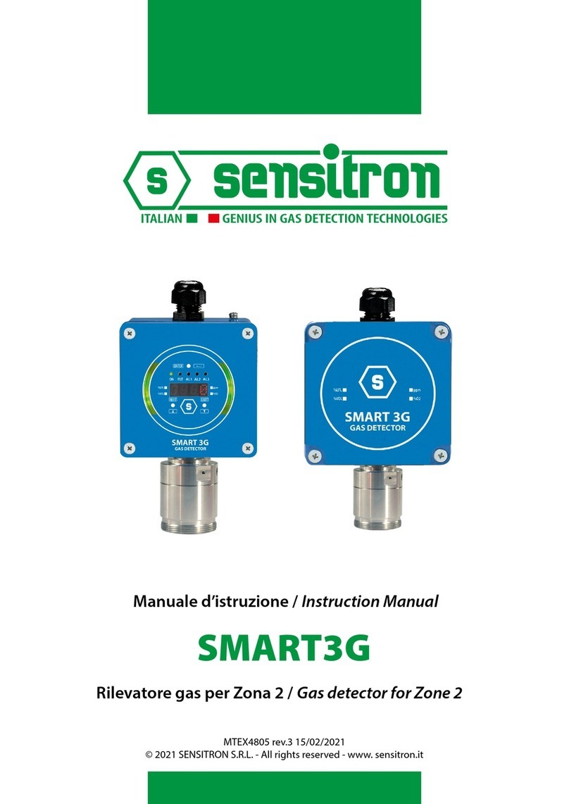 Sensitron SMART3G instruction manual