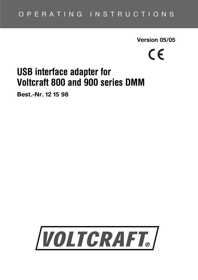VOLTCRAFT 12 15 98 User manual