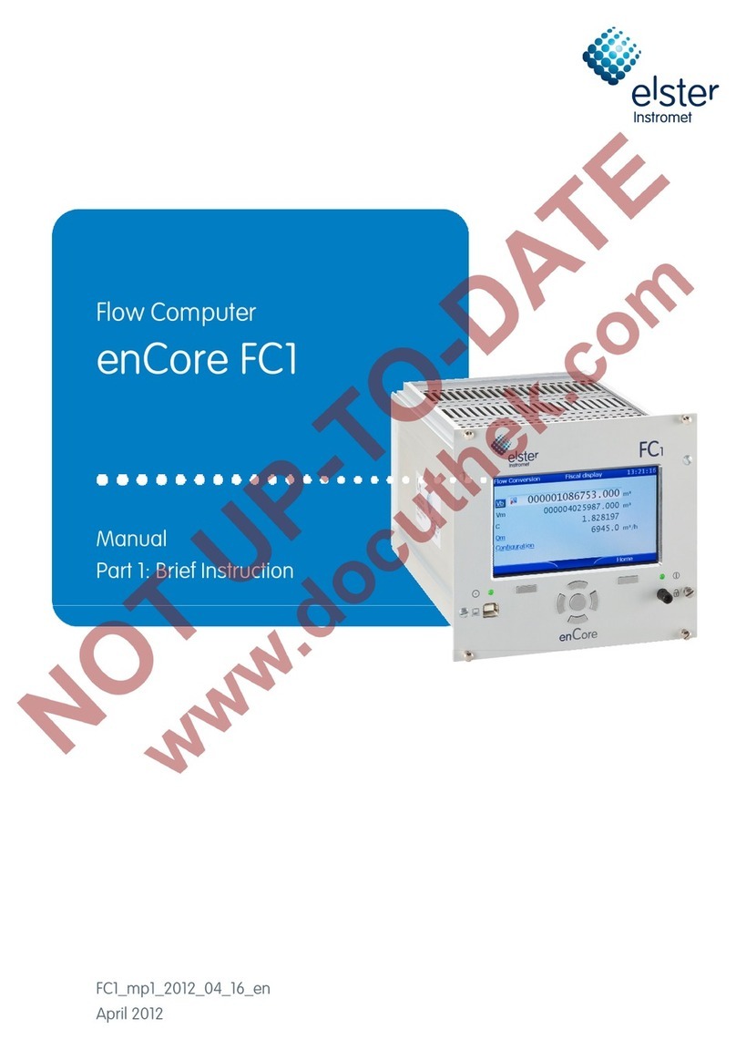 Elster Instromet enCore FC1 manual