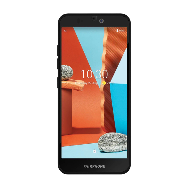Fairphone 3 user manual