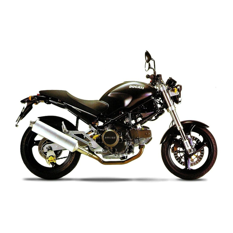 Ducati Monster 600 2001 User manual