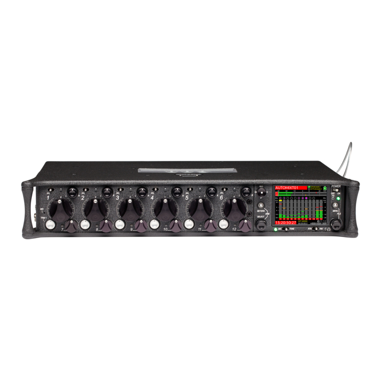 Sound Devices 688 User manual