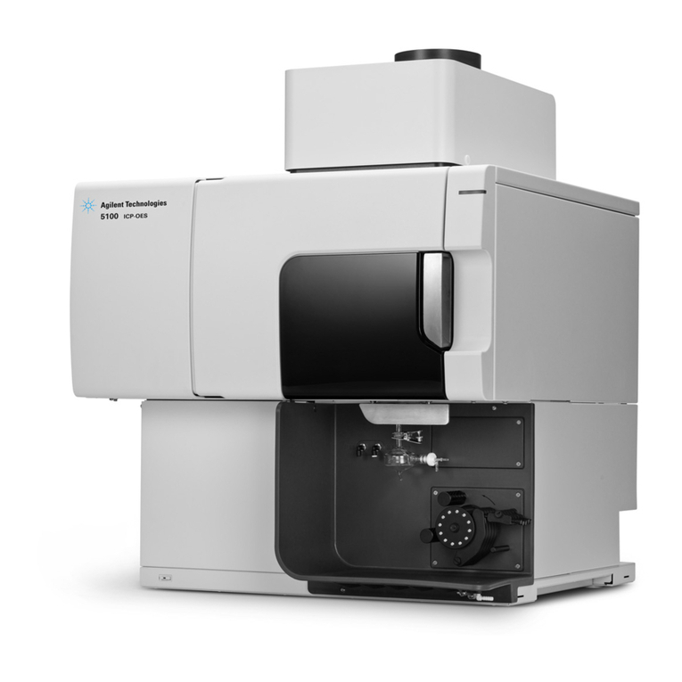 Agilent Technologies 5100 ICP-OES User manual