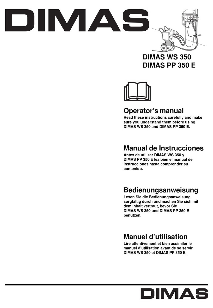 Dimas WS 350 Operator's manual