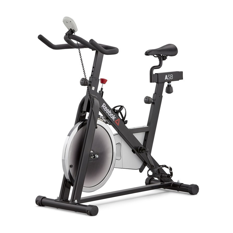 Reebok ASTRORIDE SPRINT BIKE user manual Reebok ASTRORIDE SPRINT BIKE user manual