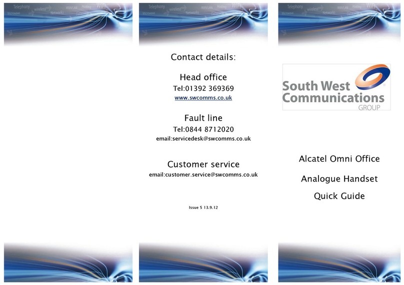 Alcatel Omni Office quick guide