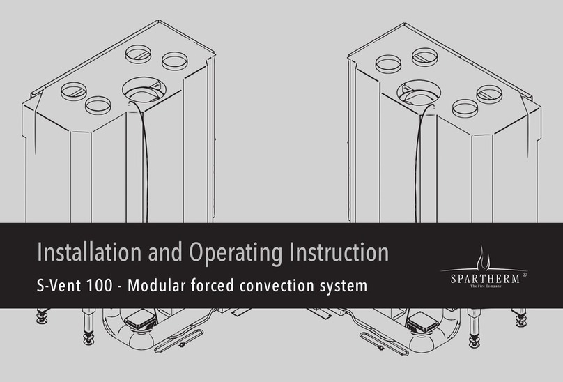 Spartherm S-Vent 100 Installation and operating instruction