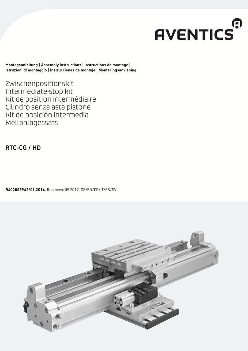Aventics RTC-CG/HD Assembly instructions