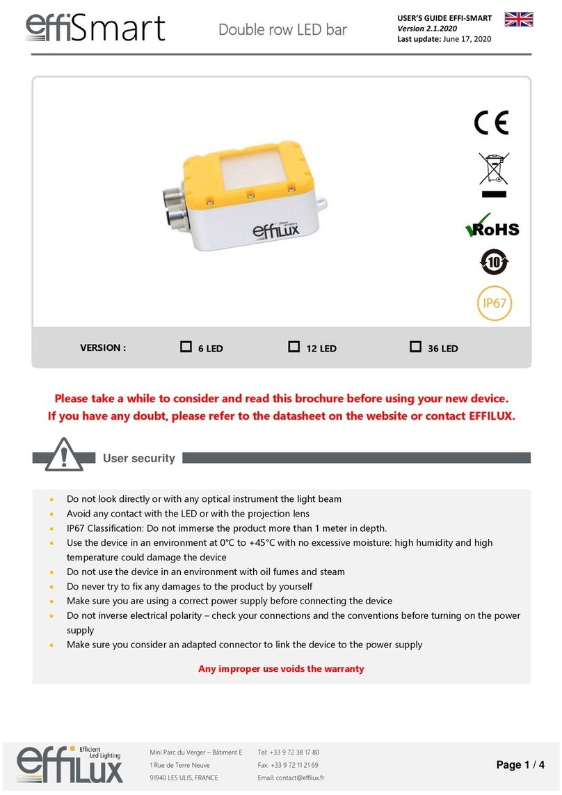 EFFILUX Effi-Smart Series User manual