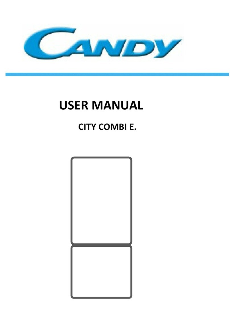Candy CITY COMBI E User manual Candy CITY COMBI E User manual