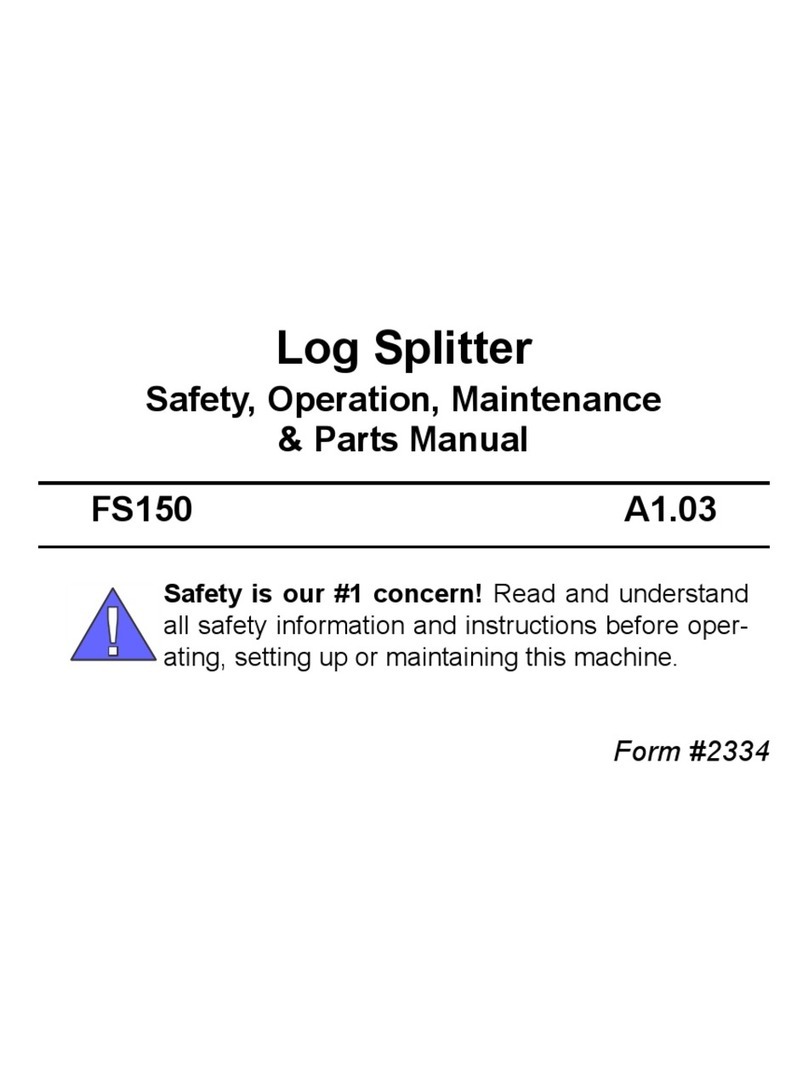 woodmizer FS150 Safety, Operation, Maintenance & Parts Manual