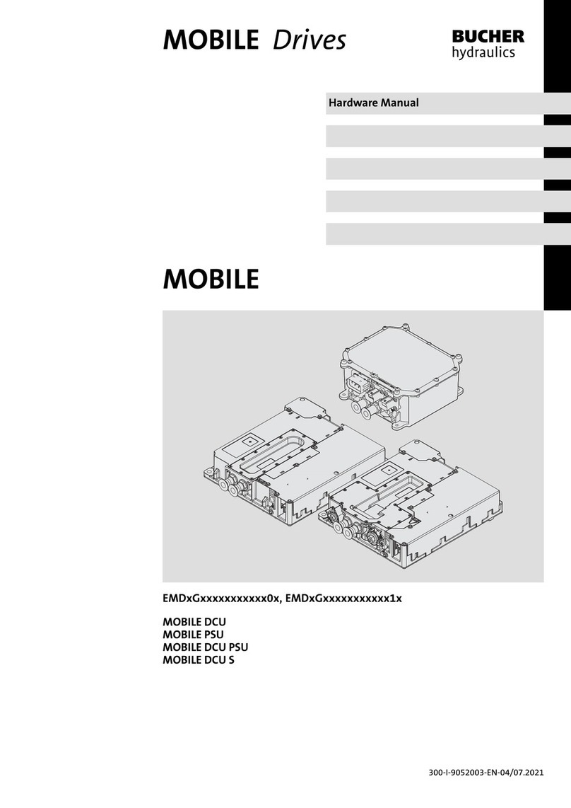 Bucher EMD G 0 Series Hardware manual