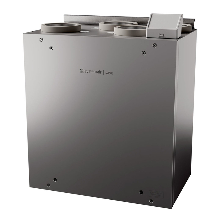 System air SAVE-P VTR 150/B installation instructions System air SAVE-P VTR 150/B installation instructions
