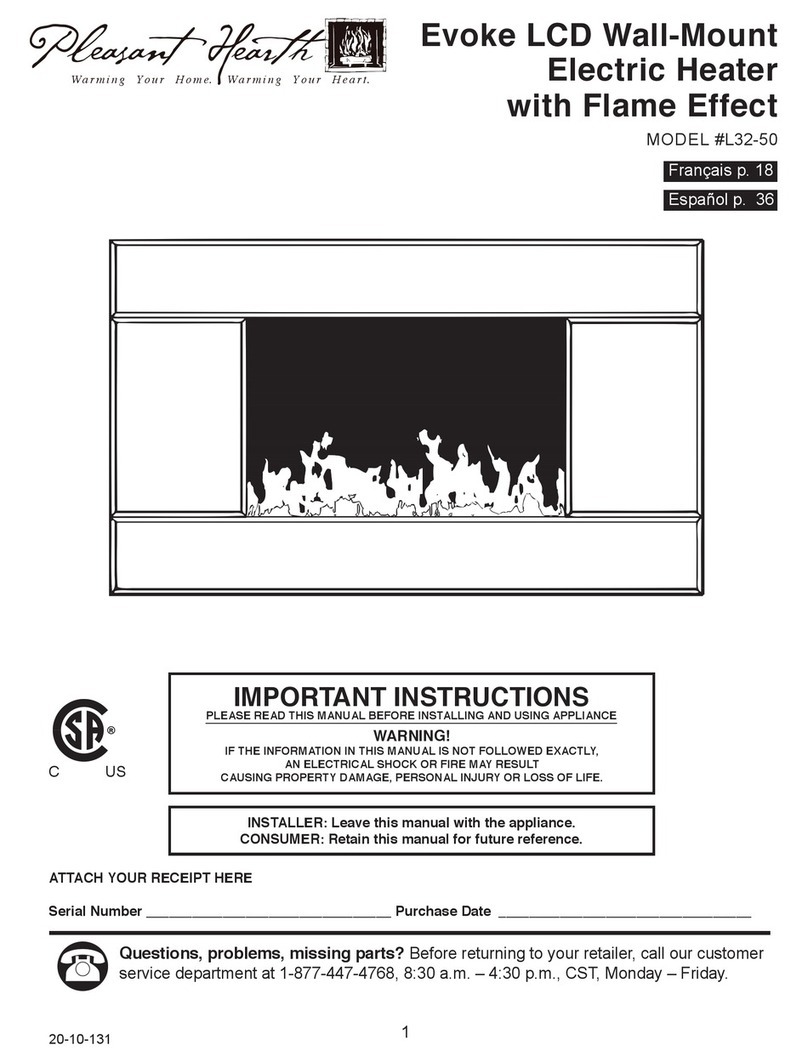 pleasant hearth L32-50 manual