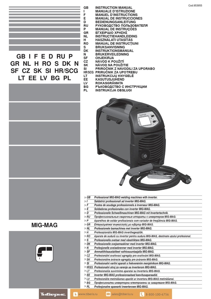 Blueweld STARMIG 210 instruction manual