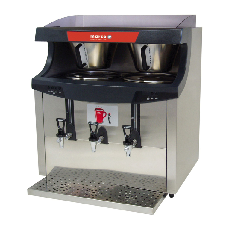 Marco Quikbrew Twin User manual
