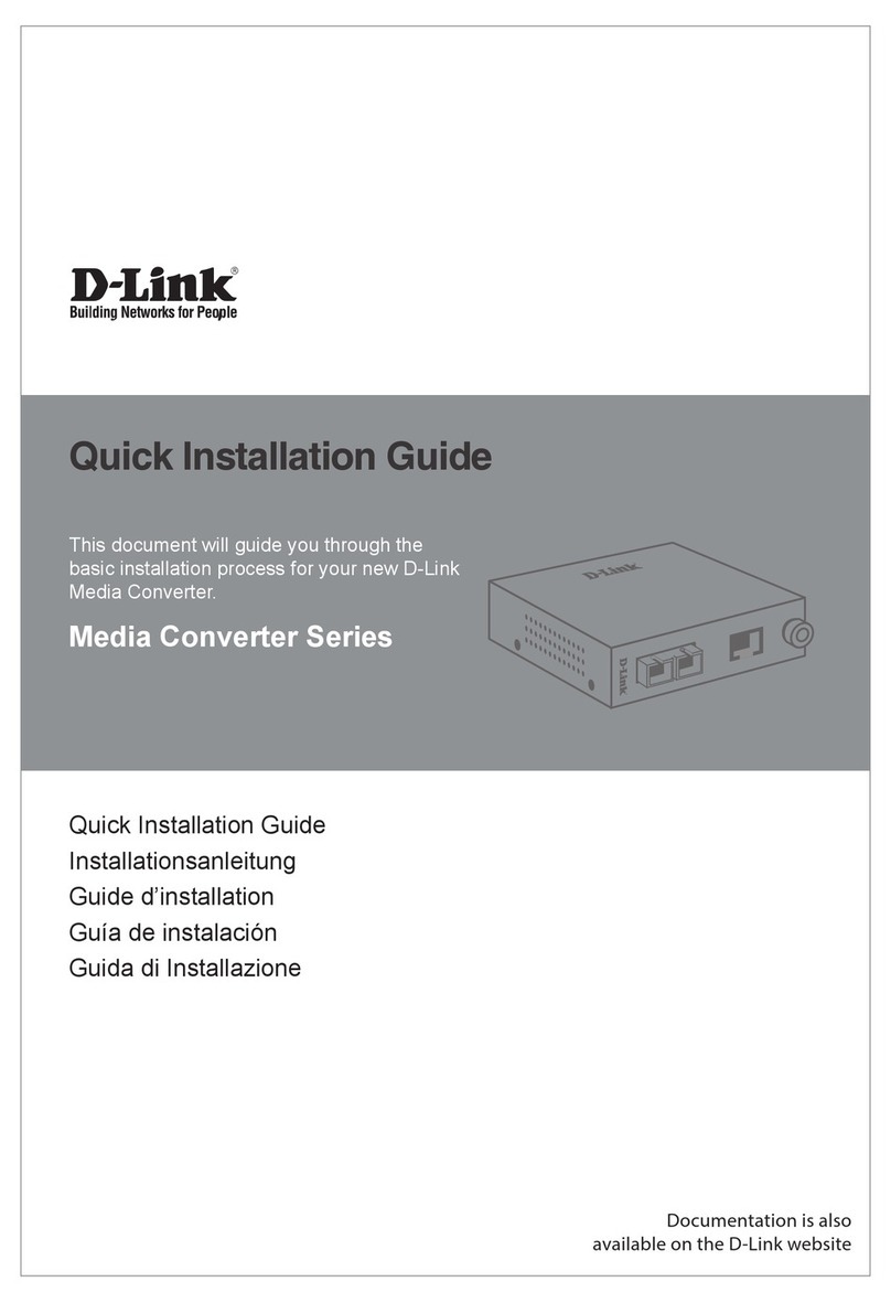 D-Link DMC-700SC - Media Converter - External User manual D-Link DMC-700SC - Media Converter - External User manual