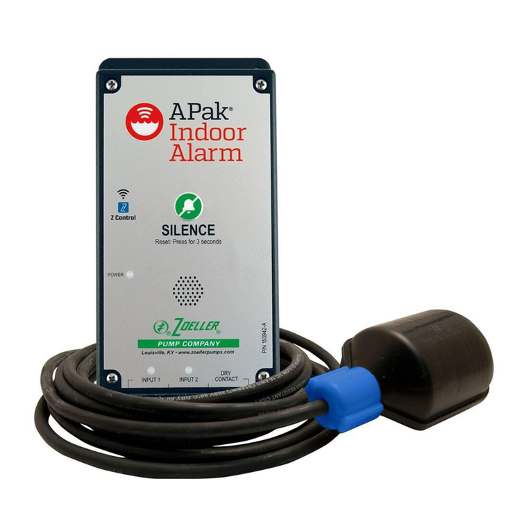 Zoeller APak 10-4014 installation instructions